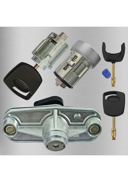 Araba Kilidi Seti Kontak Anahtar Kapı Kilidi Bagaj Kilidi LK1S71F22050AA Ford Mondeo 2001-2007 Için (Yurt Dışından) modelleri