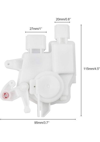 Kapı Kilidi Aktüatörü Honda Acura Accord 72155-SDA-A01 (Sol Ön) (Yurt Dışından) fiyatları