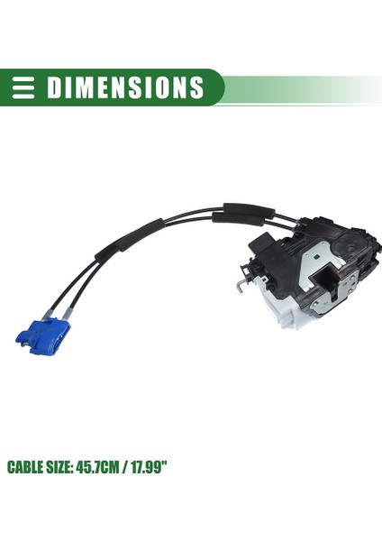 Kia Cerato Forte Için Araba Ön Sol Kapı Kilidi Aktüatör Güç Kilidi Aktüatör Motoru 2008-2013 813101M040 (Yurt Dışından) fırsatları