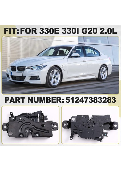 51247383283 Bmw 330E 330I G20 2.0l Bagaj Kapağı Kilidi Için Bagaj Kapağı Kilit Aktüatörü (Yurt Dışından) indirimleri