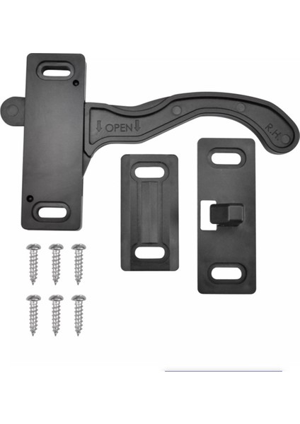 Araba Rv Ekran Kapı Mandalı Sağ El Tasarı Kiti Sağ Kapı Ekranı Pencere Kapı Mandallı Rv Fragman Için (Yurt Dışından)