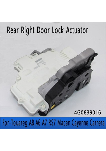 9 Pin Sağ Kapı Kilidi Aktüatörü Arka Sağ 4G0839016 Touareg A8 A7 A7 Rs7 Macan Cayenne Carrera (Yurt Dışından) fiyatları
