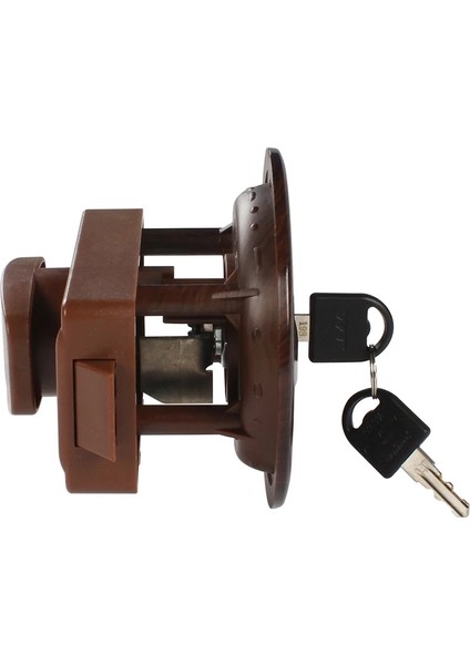 Rv Kapı Kilidi Banyo Kapı Kilidi Anahtar Kapı Kalınlığı ile 24MM-45MM Yatlar Için Uygun Tekneler Karavan Kampçıları Rv (Yurt Dışından) indirimleri