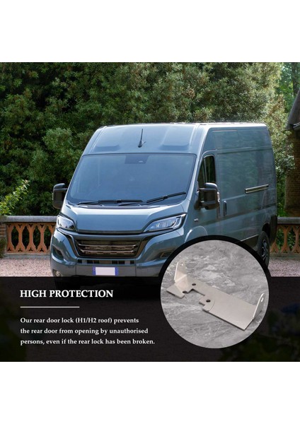 Arka Kapı Kilidi H1 H2 Çatı Hırsızlık Koruma Ducato Jumper Relay Boxer Için Arka Kapı X250 X290 Çatı Kampası (Yurt Dışından) fiyatları
