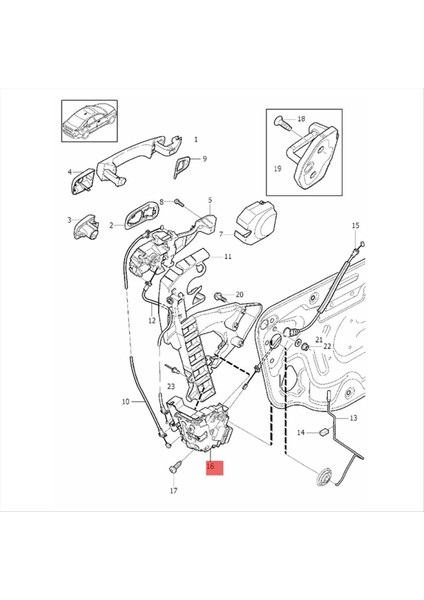 1paır Araç Ön Kapı Kilit Mandal Assy 31253657 31253658 Volvo XC60 I 156 XC70 Iı 136 2008-2017 V50 S40 S80 C30 C70 (Yurt Dışından) fiyatları