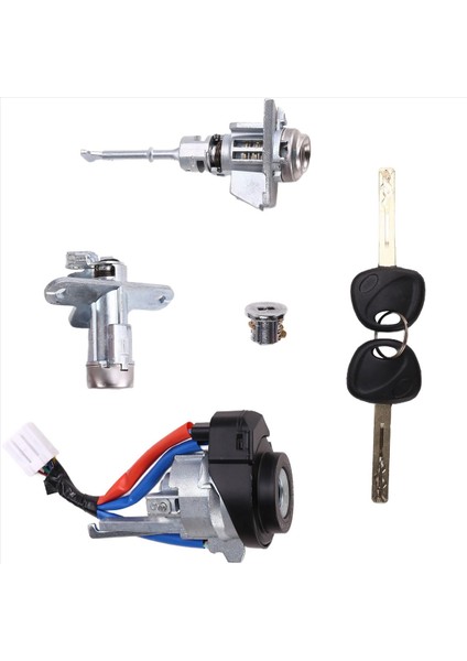 Hyundai Sonata Için Tam Araç Kilit Silindir 9 Sürüş Kapısı Kilit Silindiri + Ateşleme Kilit Anahtarları (Yurt Dışından) fiyatları