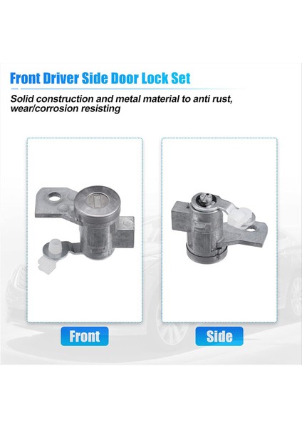 Araba Ön Kapı Kilitleri Silindir Kontak Anahtarı Kilit Kiti 19121155 ile Chevrolet Colorado Gmc 2006-2012 Için (Yurt Dışından) indirimleri