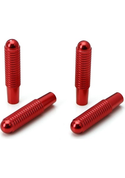 4pcs Kırmızı Alüminyum Cıvata-On Mercedes Cla Gla Sınıfı Için Kapı Kilit Düğmelerini Değiştirin (W117 C117 X156) (Yurt Dışından)