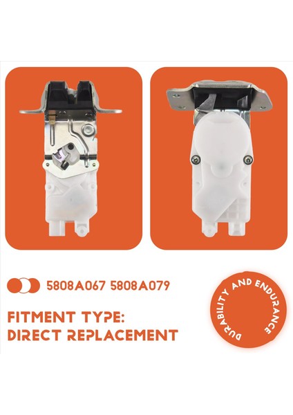 Liftgate Tail Bagaj Bagaj Bagaj Kilitçisi Aktüatör Mandal Sürümü 5808A067 Mitsubishi Pajero/montero Sport Outlander Asx (Yurt Dışından) modelleri