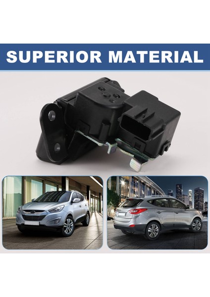 Bagaj Kapağı Kilit Geri Kapı Mandalı Hyundai IX35 Tucson 2010-2015 Bagaj Kapağı Mandal 81230-1H300 (Yurt Dışından) fırsatları