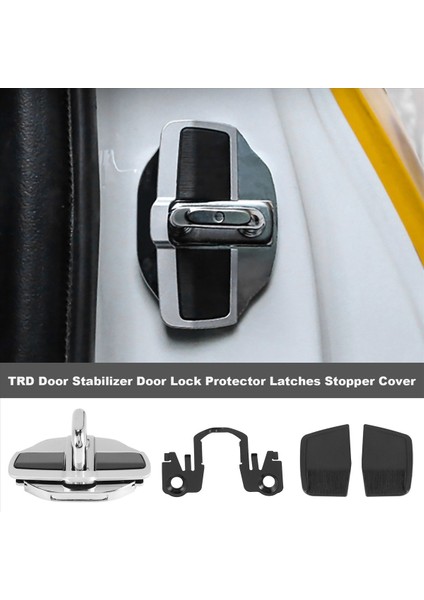 1 Set Trd Kapı Stabilizatör Kapısı Kilit Koruyucu Kilitler Lexus Için Tıpa Kapağı All Series Es GX460 Lc Lx Nx Rx Ux (Yurt Dışından) fırsatları