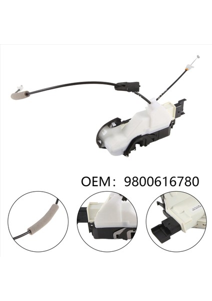 Kapı Kilidi Blok Ön Kapı Kilidi 9135CG 9136FW 9800616880 Peugeot 308SW 408 T7 Sol Için 9800616780 (Yurt Dışından) modelleri