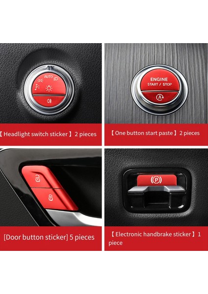 Araba Iç Mekan Bir Anahtar Başlat Far Handbrak (Yurt Dışından) modelleri