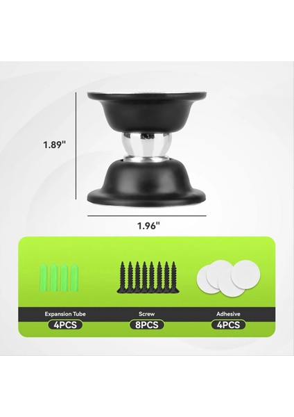 1 Çift Rv Manyetik Kapı Yakalama Ağır Hizmet Tipi Bagaj Kapısı Yakalama Tutucu Motosiklet Seyahat Römork Siyah (Yurt Dışından) indirimleri
