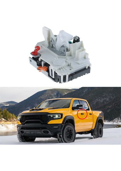Dodge Ram Için Kapı Kilidi Mandal Aktüatörü 1500 2500 3500 Jeep Patriot Pusula Ön Sol 4589417AD, 931-080, DLA1007, SM1646 (Yurt Dışından) modelleri