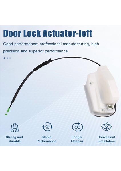 Tesla Model Y/3 2020-2023 Için Araba Ön Kapı Kilidi Aktüatörü Sol 1500672-00-B (Yurt Dışından) indirimleri