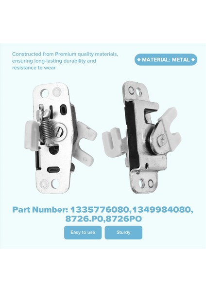 Üst Kayar Kapı Yakalama Sol Kilit Blok Mandal 133576080,1349984080, 8726.P0 8726PO Fiat Ducato 94-06 Röle Peugeot (Yurt Dışından) indirimleri