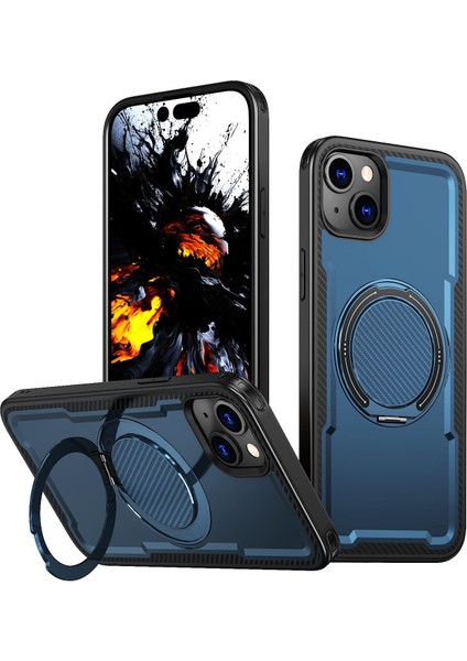 iPhone 15 Için Pc Hibrit Tpu Telefon Kılıfı (Yurt Dışından)