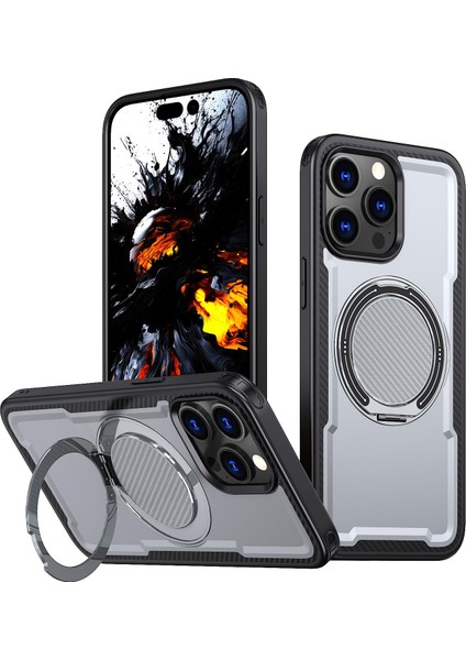 iPhone 13 Pro Için Pc Hibrit Tpu Telefon Kılıfı (Yurt Dışından)