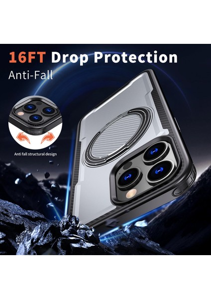 iPhone 13 Pro Için Pc Hibrit Tpu Telefon Kılıfı (Yurt Dışından) modelleri