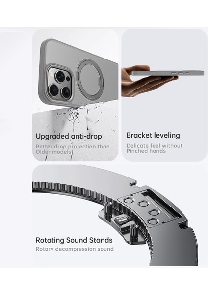 iPhone 16 Pro Max Için Tutucu Magsafe Telefon Kılıfı (Yurt Dışından) indirimleri