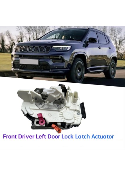 Ön Sürücü Sol Kapı Kilidi Mandal Aktüatörü 04589417AI Jeep Compass Dodge Chrysler 2009-2024 Kapı Bloğu Mekanizması (Yurt Dışından) indirimleri