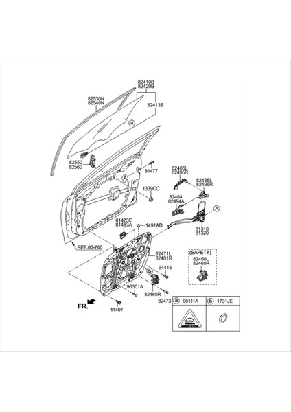 1paır Arka Kapı Kilidi Aktüatör Mandal Mekanizması 81410-C1000 Hyundai Sonata Için 2014-2019 81410-C1000 81420C1000 (Yurt Dışından) modelleri