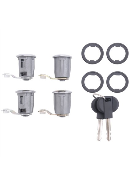 4pcs Araba Namlu Kapı Kilitleri Tuşları Set 252522 9170.G3 Peugeot Ortağı CITR0EN Xsara 1996 - 2007 (Yurt Dışından) fırsatları