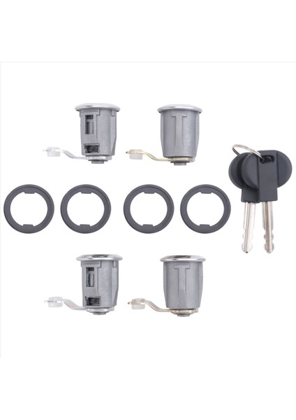 4pcs Araba Namlu Kapı Kilitleri Tuşları Set 252522 9170.G3 Peugeot Ortağı CITR0EN Xsara 1996 - 2007 (Yurt Dışından) indirimleri