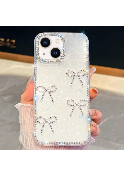 iPhone 13 Için Yapay Elmas Tpu Telefon Kılıfı (Yurt Dışından)