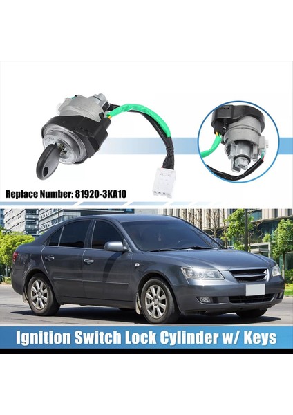Hyundai Sonata Için 1 Ateşleme Kilit Silindir Parçası 05-07 NO.819203KA10 819053K060 (Yurt Dışından) fiyatları