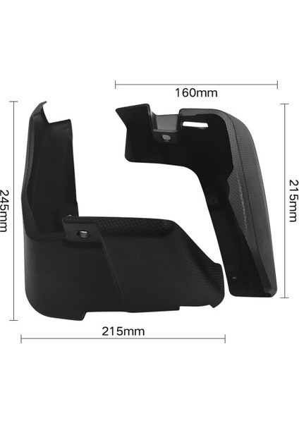 Subaru Xv Için Mudflap 2018-2021 Çamur Çamur Flaps Guard Splash Flep Mudguard Aksesuarları (Yurt Dışından) indirimleri