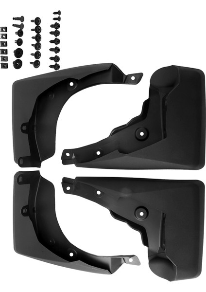 Bir Set Çamur Fleps Splash Toyota Rav4 2019 2020 Için Fender Dayanıklı Çamurluklar (Yurt Dışından) modelleri