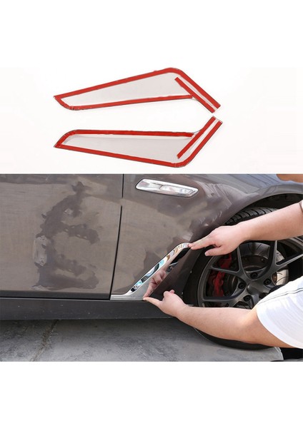 1paır Krom Paslanmaz Çelik Araç Tarafı Çamurluk Trim Aksesuarları Bmw 5 Serisi F10 520LI 525LI 530 535LI 2011-2017 (Yurt Dışından) indirimleri