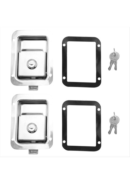 2set Kürek Çöp Slam Mandal Kilit Anahtar Seyahat Römork Kilit Rv Kapı Mandal Ağır Dermi Montaj Koyu Kilit Millet (Yurt Dışından) indirimleri