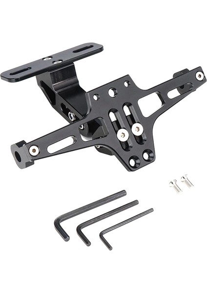 Evrensel Motosiklet Çamurluk Eliminator Motosiklet Plaka Tutucu Çamurluk Eliminator Arka Kuyruk Işık Braketi Siyah (Yurt Dışından) fiyatları