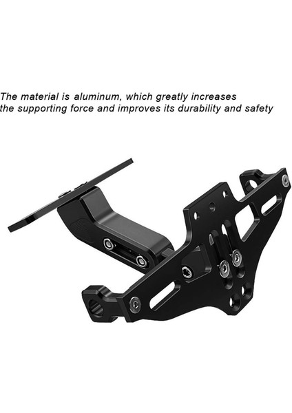 Evrensel Motosiklet Çamurluk Eliminator Motosiklet Plaka Tutucu Çamurluk Eliminator Arka Kuyruk Işık Braketi Siyah (Yurt Dışından) indirimleri