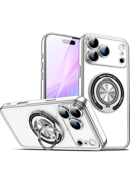 iPhone 17 Pro Max Için 360 Görünmez Halkalı Magsafe Telefon Kılıfı (Yurt Dışından) fiyatları