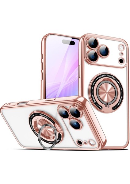 iPhone 17 Pro Max Için 360 Görünmez Halkalı Magsafe Telefon Kılıfı (Yurt Dışından) fiyatları