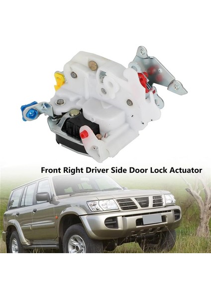 Ön Sürücü Yan Kapı Kilidi Aktüatörü Nissan Devriyesi Için 80502-VB100 Tüm Gu Y61 1997-2013 Merkez Kapı Baharatı Mandal (Yurt Dışından) modelleri