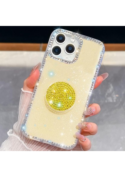 iPhone 16 Pro Max Için Yuvarlak Tutucu Telefon Kılıfı (Yurt Dışından)