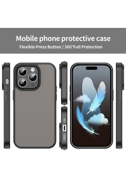 iPhone 14 Pro Için Fanying Şeffaf Buzlu Kılıf (Yurt Dışından) fiyatları