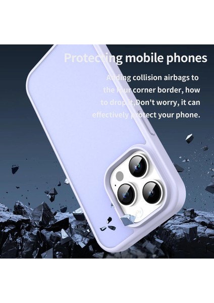 iPhone 14 Pro Için Fanying Şeffaf Buzlu Kılıf (Yurt Dışından) modelleri
