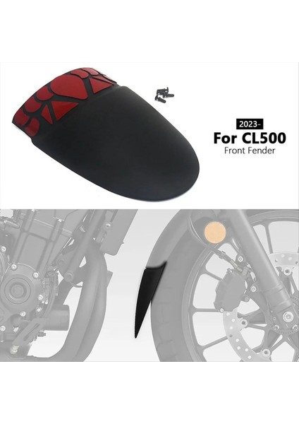 Honda cl 500 CL500 CL500 2023 2024 Için Extender Motosiklet Çamurlukları Ön Çamurluk Sıçraması Koruma Aksesuarları (Yurt Dışından) fırsatları