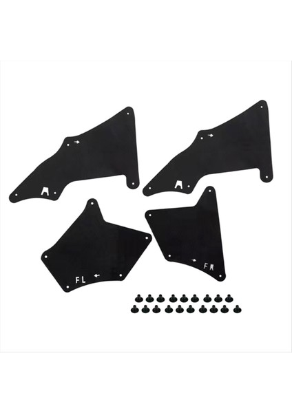 5388635020 Toyota Land Cruiser Prado Için Çamur Fleps 03-20 Sıçrama Muhafızları Çamurlar Çamurluk Astarları 53735150 5373635150 (Yurt Dışından) modelleri