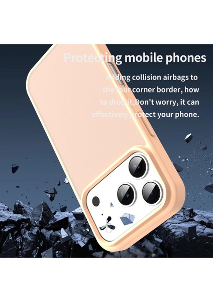 iPhone 17 Pro Için Fanying Şeffaf Buzlu Kılıf (Yurt Dışından) modelleri