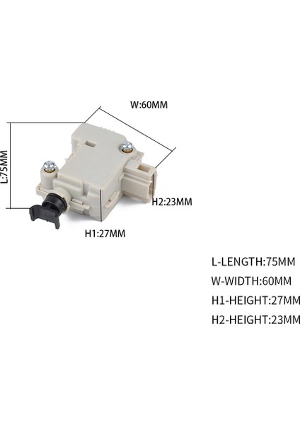 Bagaj Kilit Aktüatör Motor 3B5827061B 7L6959781 Bora Jetta Golf Passat Varyant Touareg Için 3B0959781C (Yurt Dışından) fiyatları