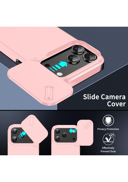 Camshid Tpu + Pc Telefon Kılıfı iPhone 17 Pro Max Için (Yurt Dışından) modelleri