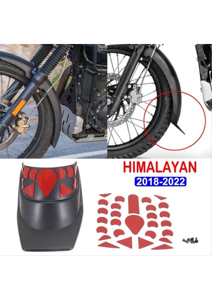 Motosiklet Aksesuarları Ön Fender Ön Çamurluk Çamurluk Genişletici Royal Enfield Himalayan 2018-2022 (Yurt Dışından) indirimleri