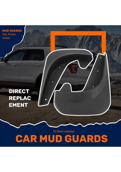 4pcs Universal Mud Fleps Mudguards Sıçrama Muhafızlar Toyota Için Araba Suv Sedan Fender Honda Için Ford Için Ford Için Nissan Için Bmw Için Bmw Için Bmw Için Mercedes Için (Yurt Dışından) fırsatları